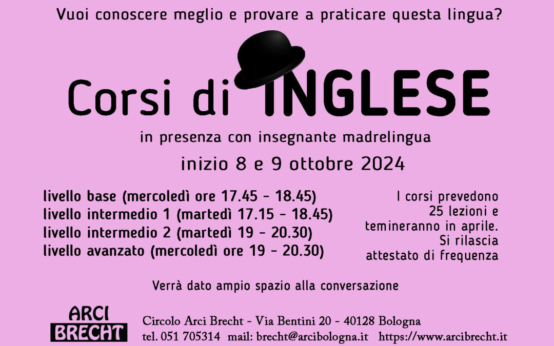 Corsi di lingua Inglese