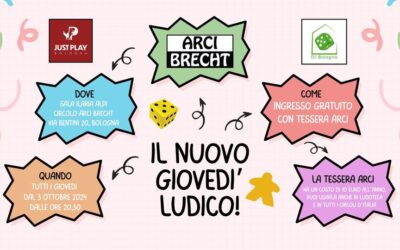 Il nuovo giovedì ludico